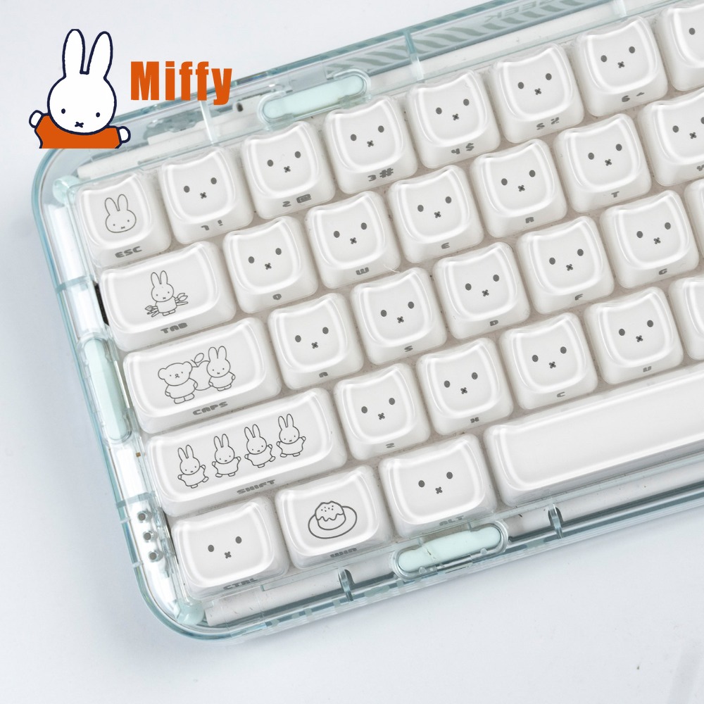 Pad Gaming Console - Kawaii Miffy Keycaps Schattig Konijn Key
