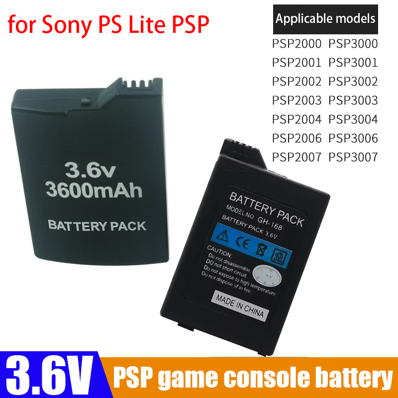 Gaming Console Cartoon - 3.6V 3600mAh Ingebouwde Batterij voor Sony