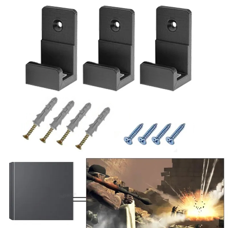 Gaming Console Tv - Wandhouder voor PS4-console Beugel voor PlayStation