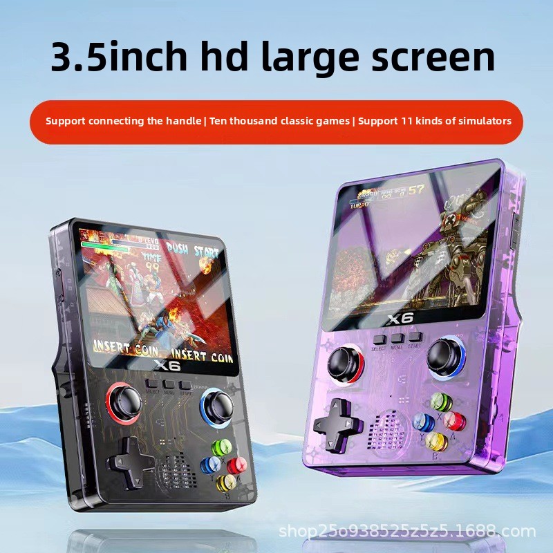 Flight Joystick Sim - Originele X6 3.5Inch IPS Scherm Handheld