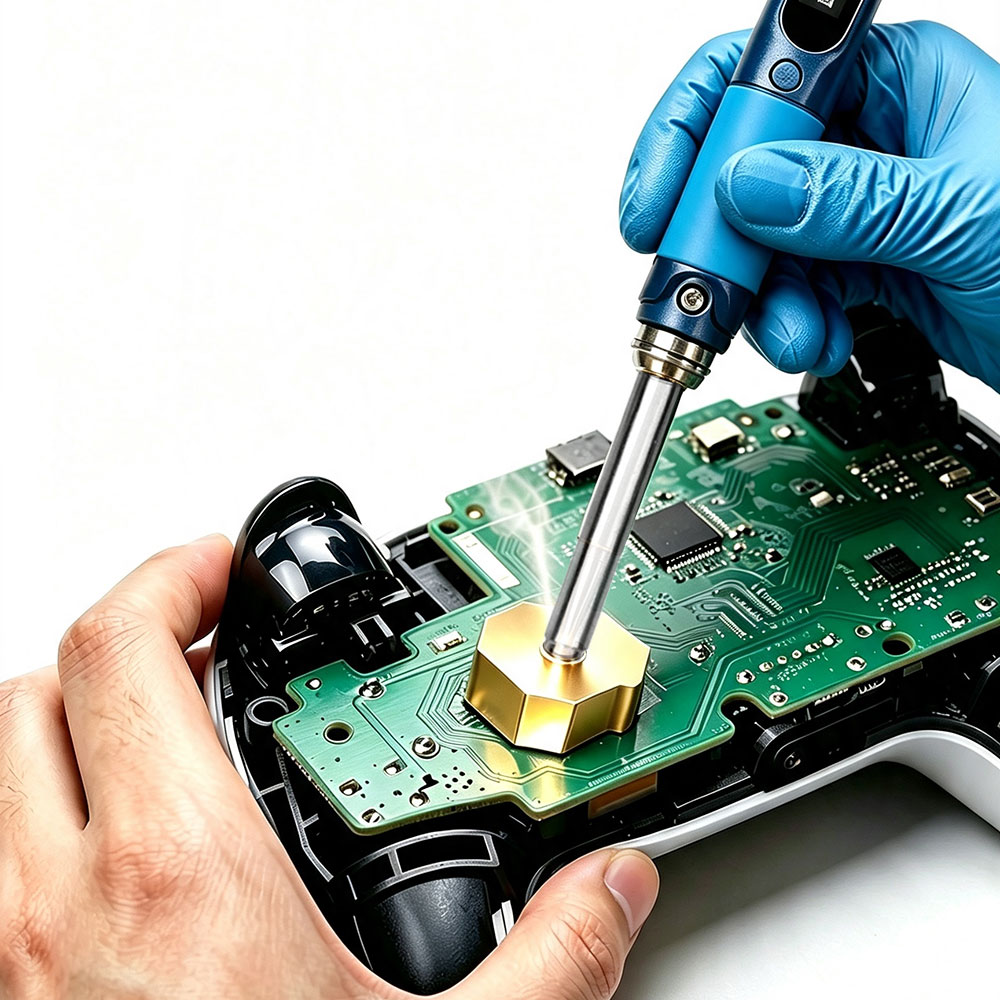 Gaming Console Repair - TS100 TS101 Pine64 936 Joystick Soldeerpunt