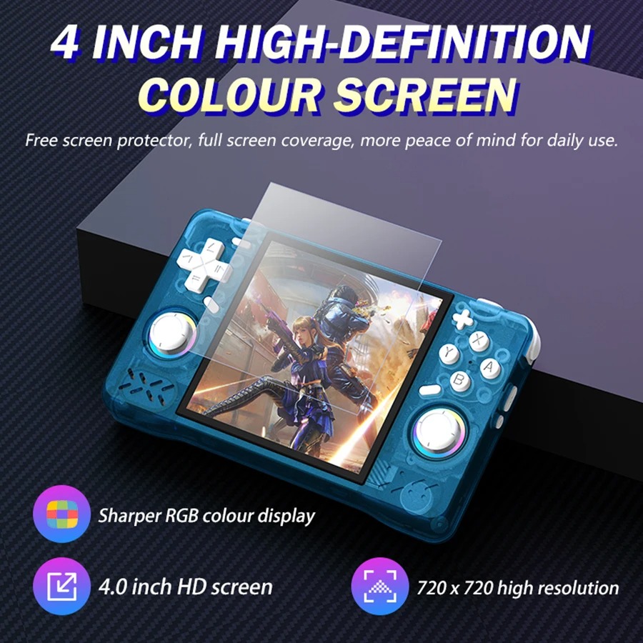 Gaming Console Handheld Retro - XF40H Retro draagbare videogameconsole, Linux-systeem 4