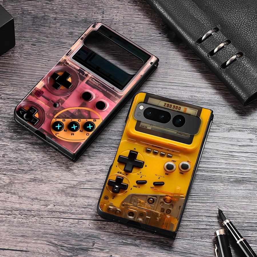 Gaming Console Cartoon - Retro gaming console hoesje voor Google