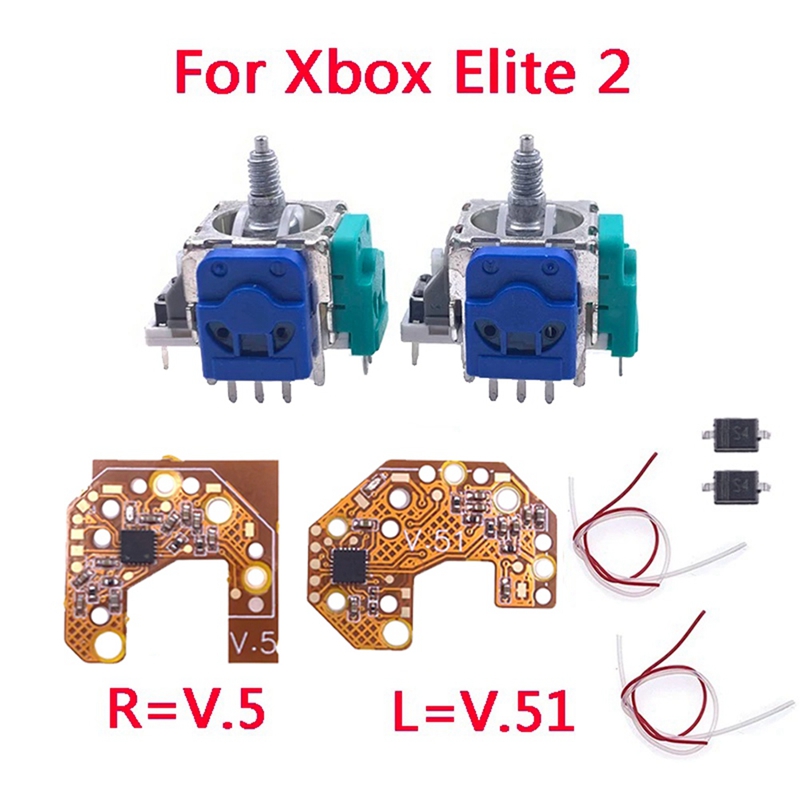 Flight Joystick Sim - Praktische 2 STKS Hall Joystick +