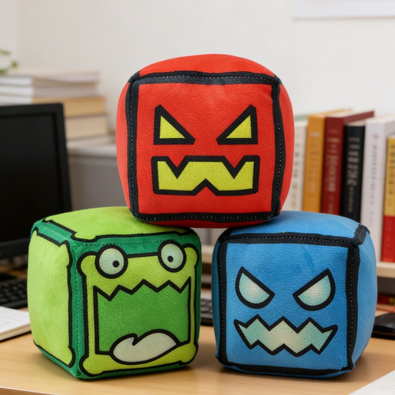 Gaming Chair Cushion - Geometryy Kawaii Sierkussen Schattig gevuld kussen