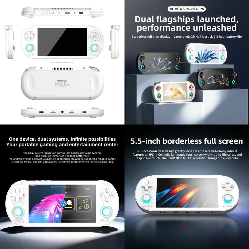 Gaming Console With - 【CHIMU HOME】 5,5 inch touchscreen draagbare