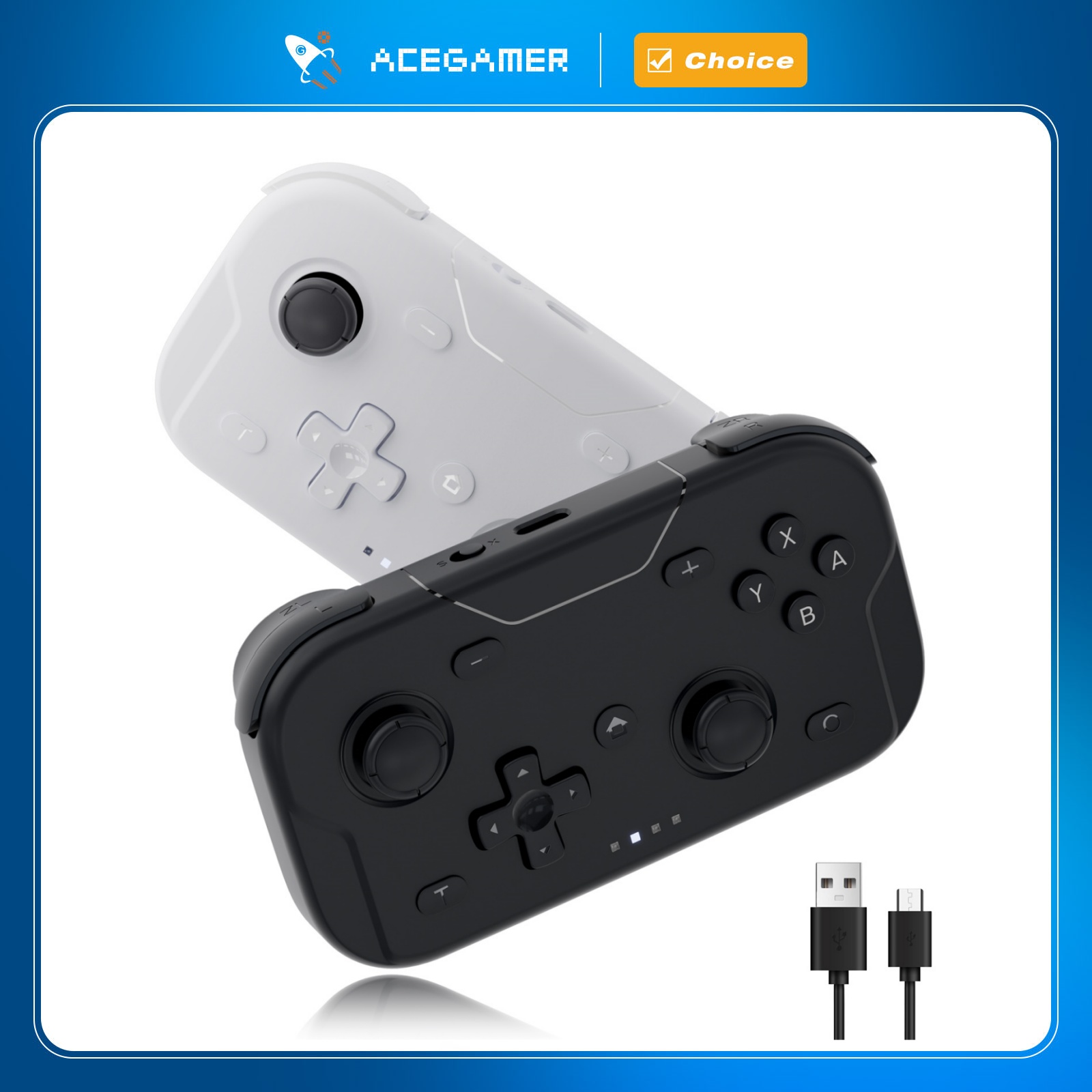 Gaming Console Bluetooth - AceGamer Pocket Game Controller Draagbare Hall