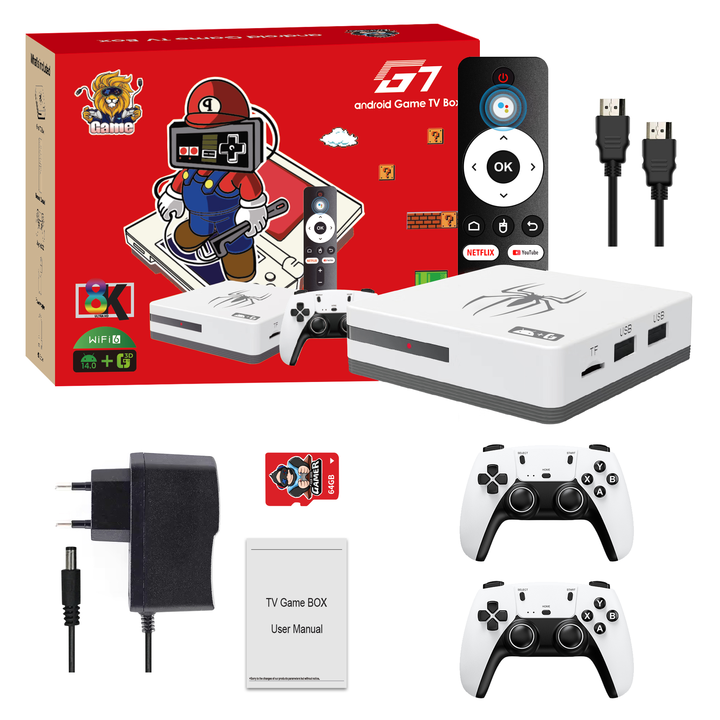 Gaming Console Tv - Draagbare G7-gameconsole van hoge kwaliteit, tv-videogamespeler