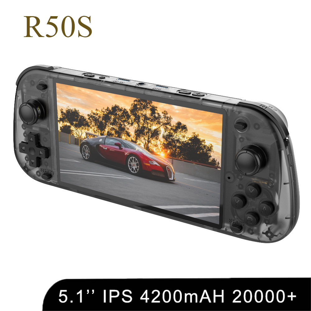 Gaming Console Handheld Retro - 5.1 inch Nieuwe R50S Retro Handheld