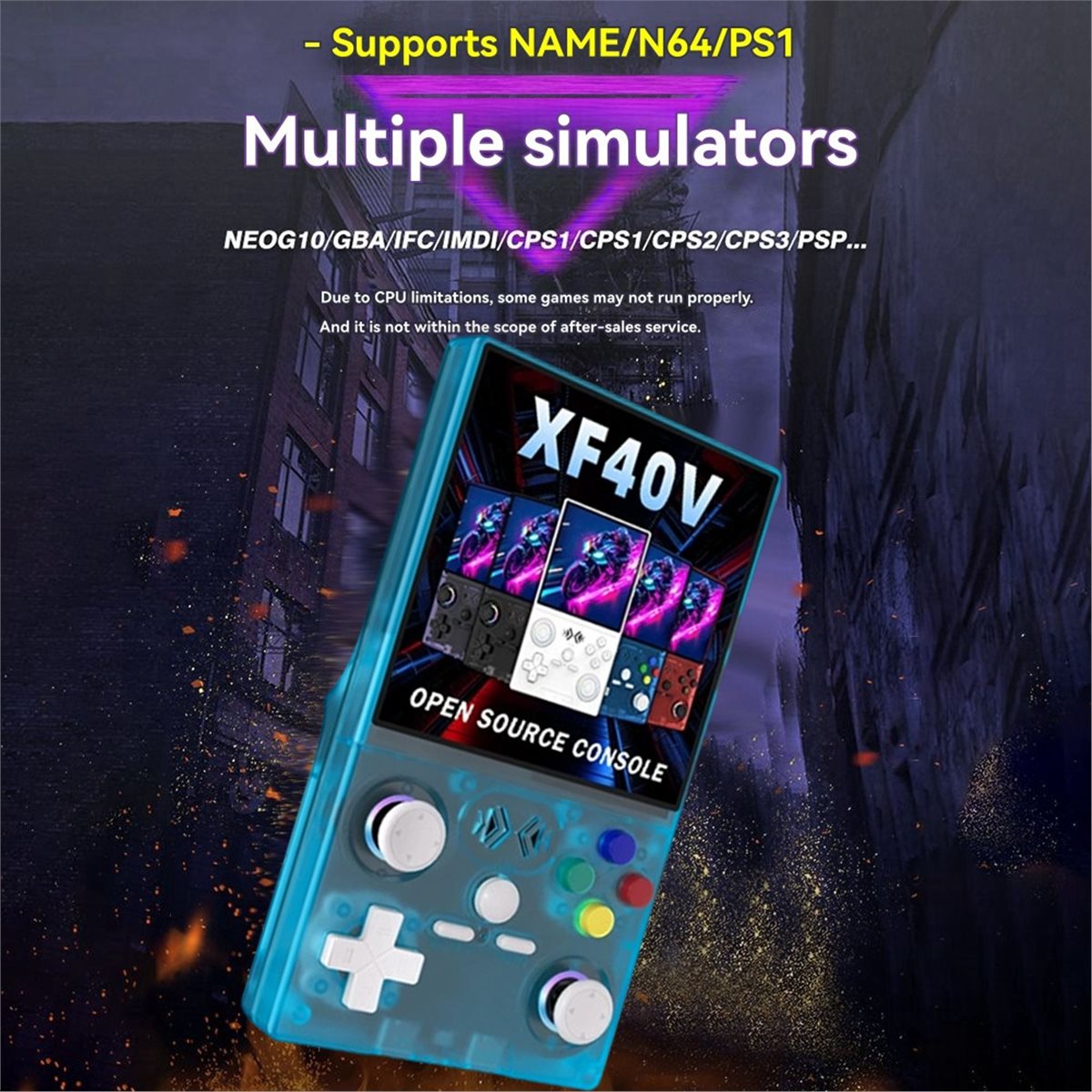 Gaming Console Handheld Retro - A86G NIEUWE XF40V Retro Handheld Game