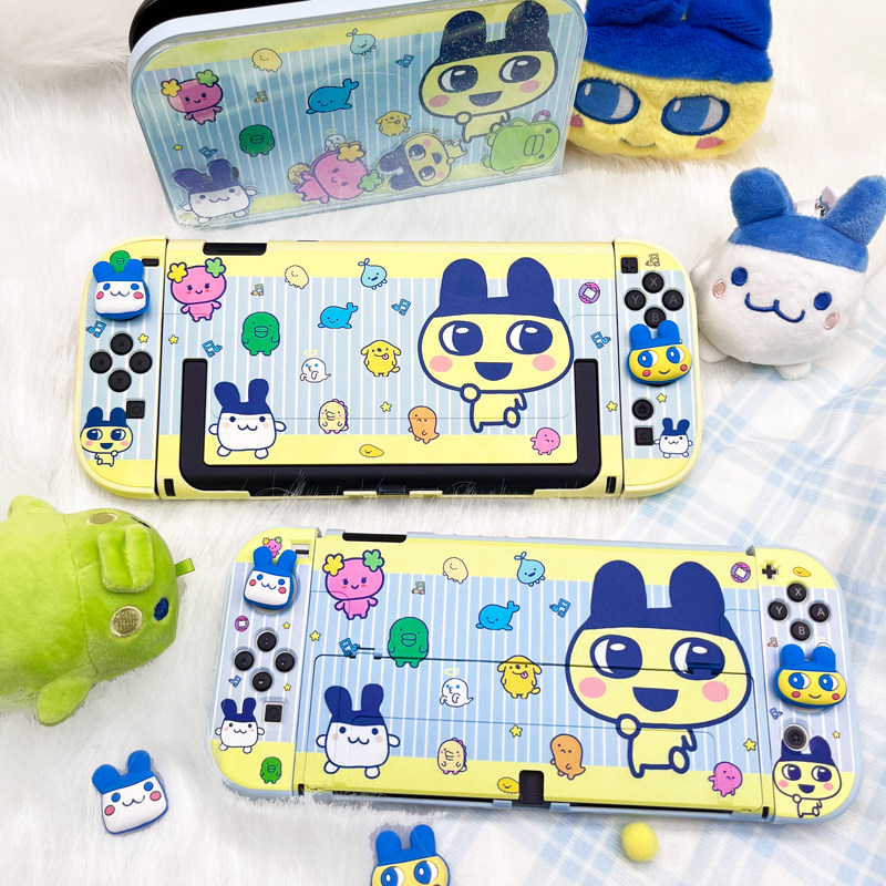 Nintendo Switch Case - Kawaii Cartoon Tamagotchi Beschermhoes voor Nintendo