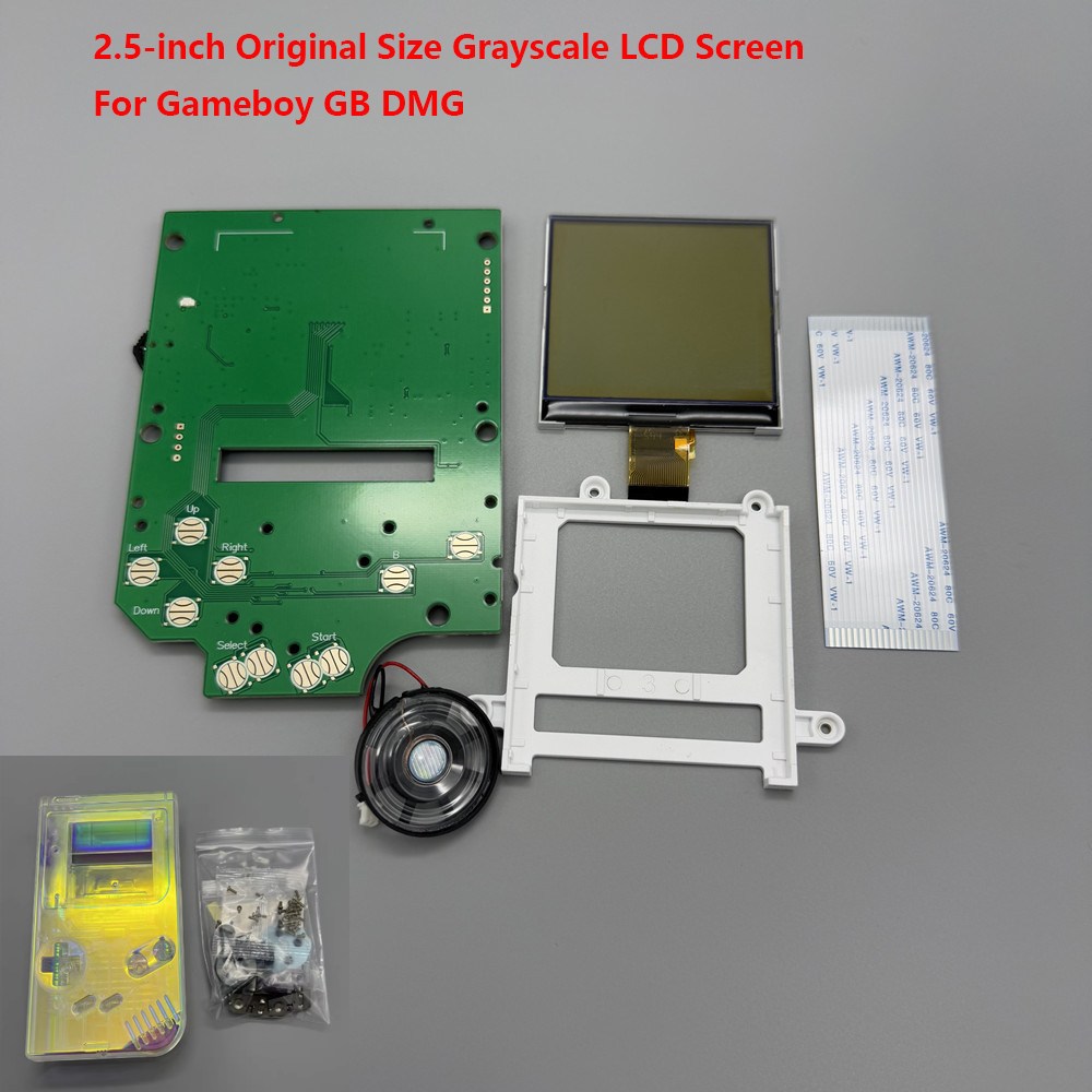 Gaming Console Nintendo - 2,5-inch grijswaarden LCD-scherm voor Gameboy GB