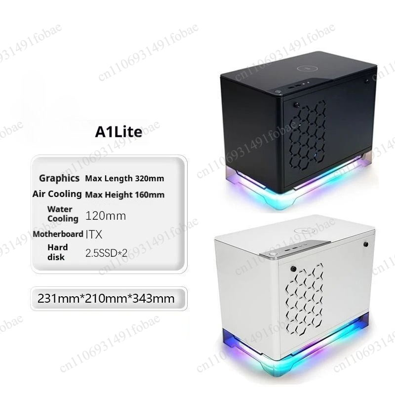 Gaming Console In - A1 Lite ITX Mini Case, geschikt