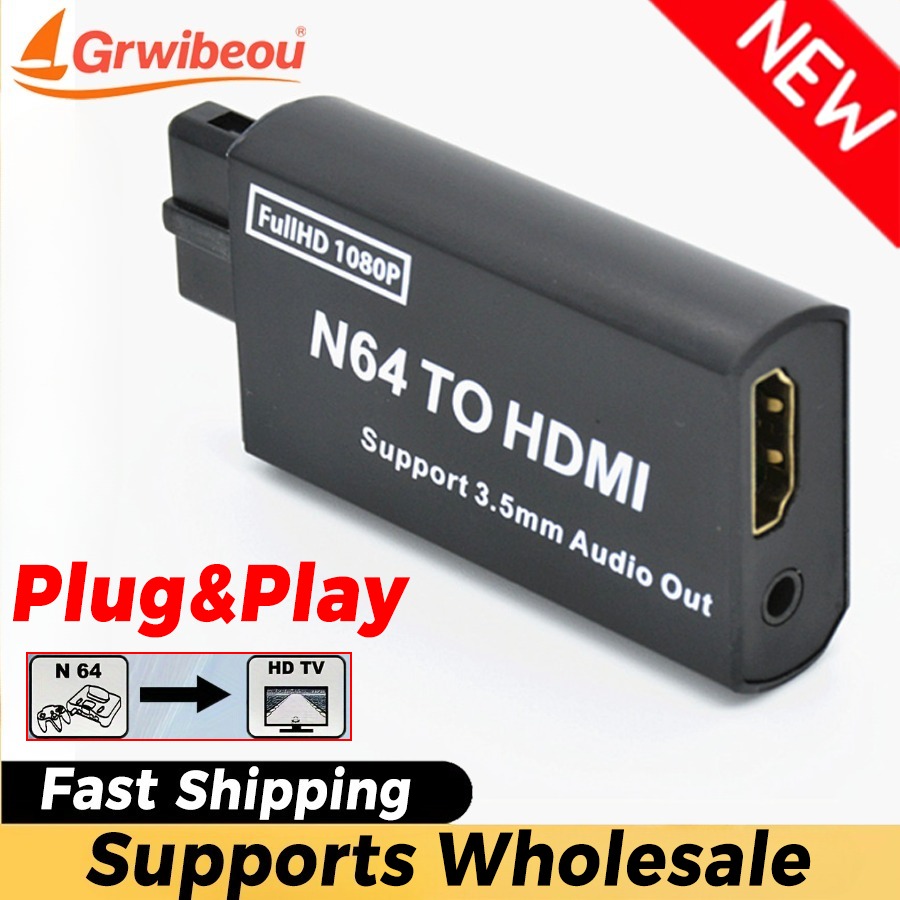 Grwibeou 1080P N64 Naar HDMI-c - Gaming Console Nintendo recensie en prijs