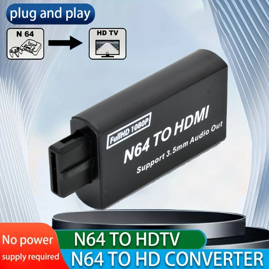 Grwibeou 1080P N64 Naar HDMI-c - Gaming Console Nintendo recensie en prijs