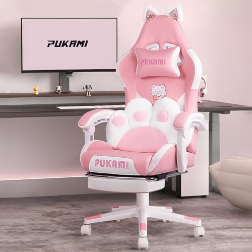 Roze gamingstoel, schattig met - Gaming Chair Cushion recensie en prijs