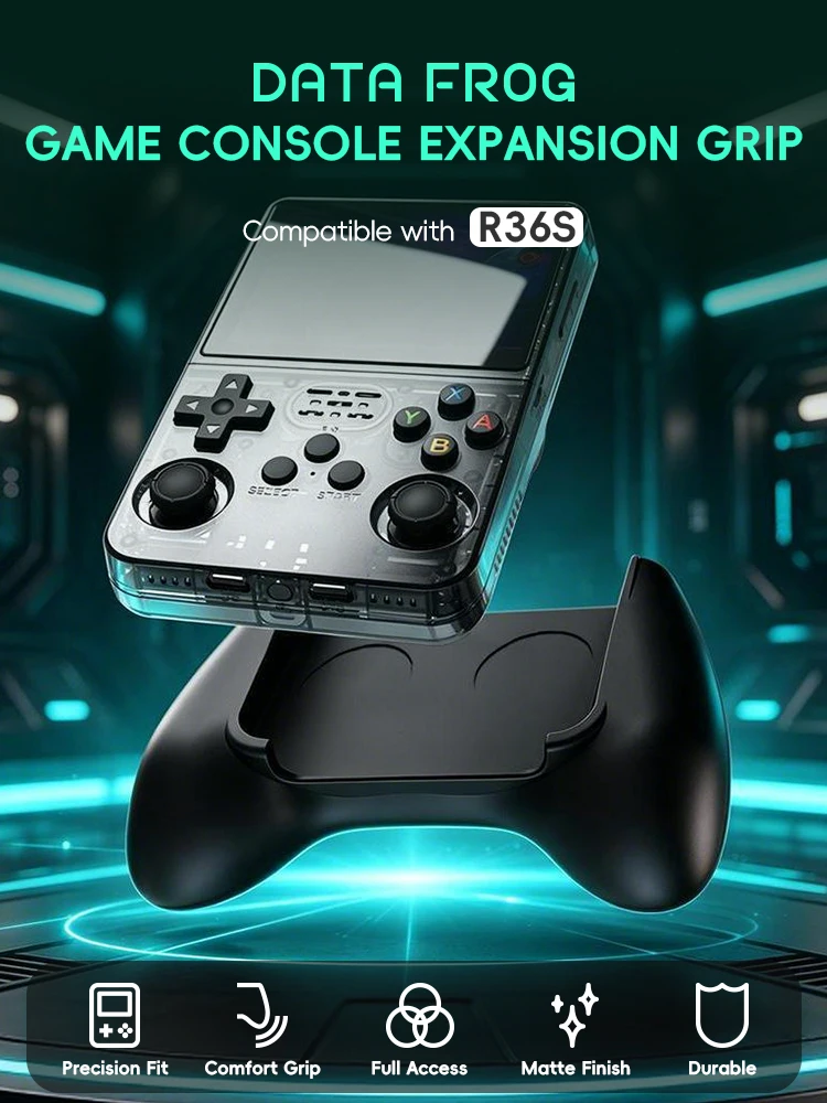 Data Frog R36S Game Grip Ergon - Gaming Console Handheld Retro recensie en prijs