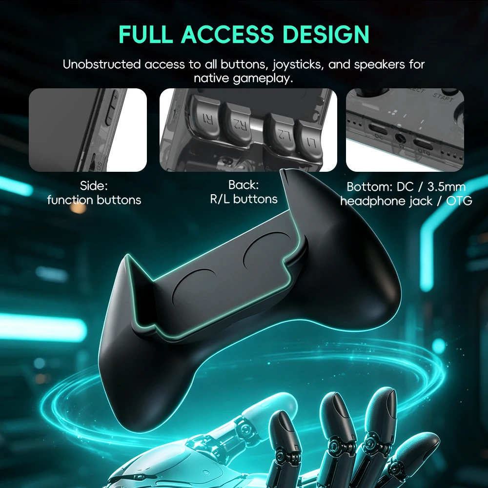 Data Frog R36S Game Grip Ergon - Gaming Console Handheld Retro recensie en prijs
