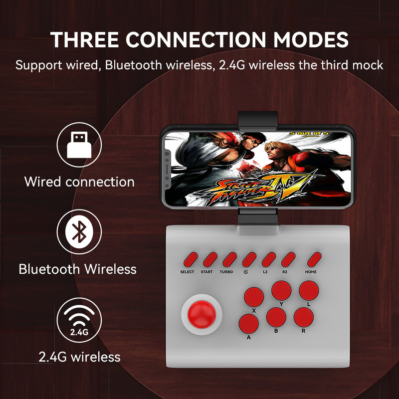 Arcade Fight Stick Turbo Joyst - Gaming Console Cartoon recensie en prijs