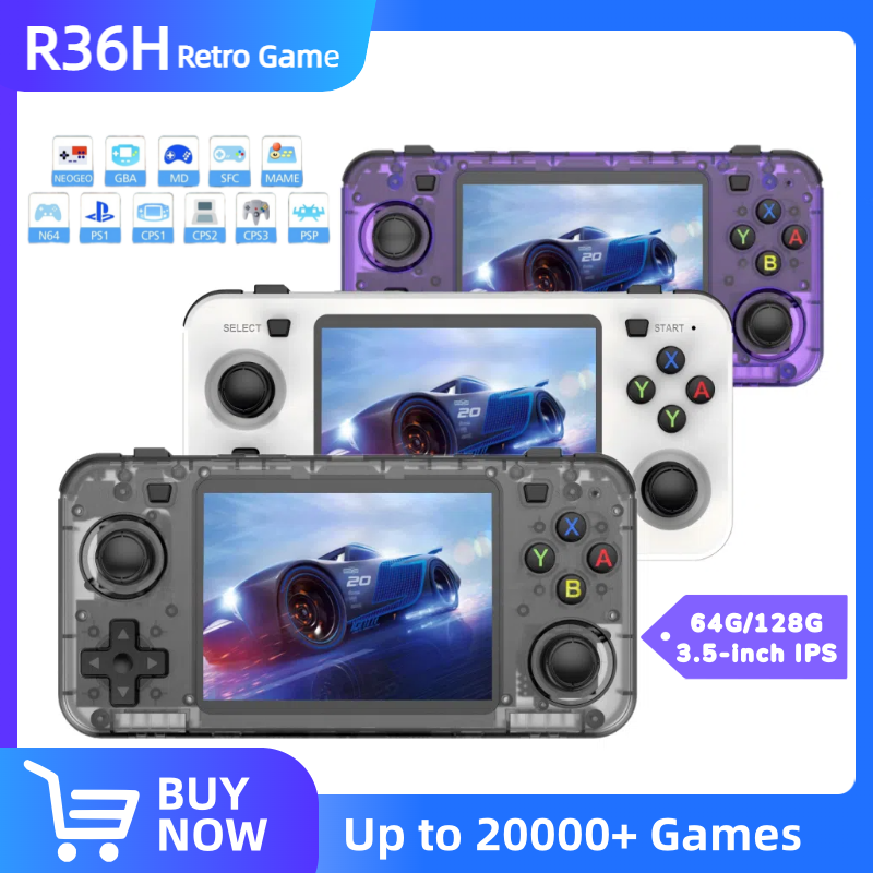 R36H Retro draagbare videogame - Gaming Console Handheld Retro recensie en prijs