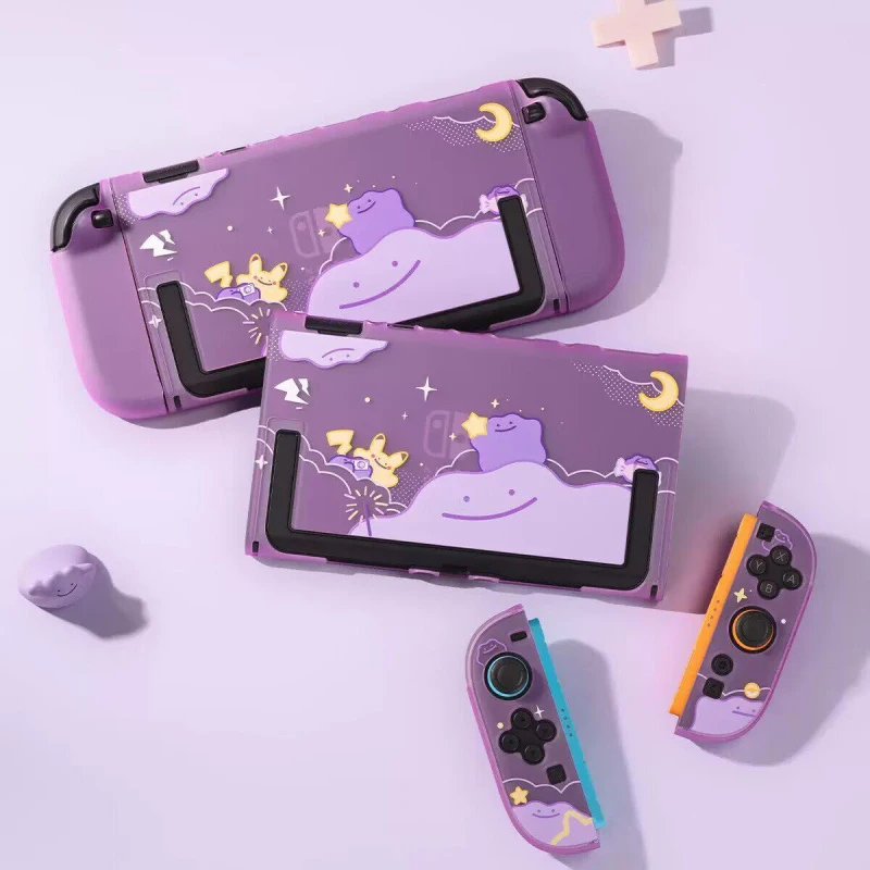 Pokemon Cartoon Ditto bescherm - Nintendo Switch Case recensie en prijs