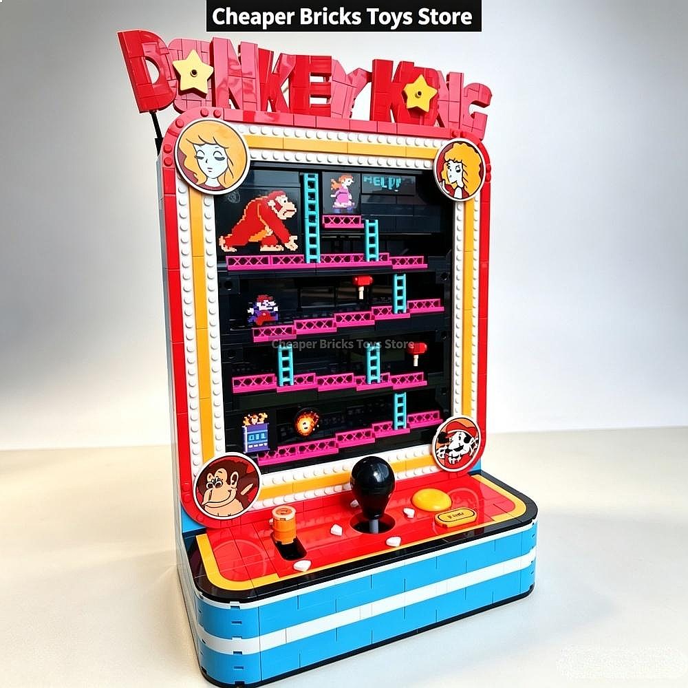 Gaming Bouwblokken Kast Vintag - Gaming Console Display Cabinet recensie en prijs