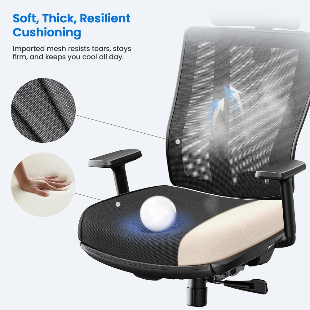 Verstelbare bureaustoel: ergon - Gaming Chair Cushion recensie en prijs