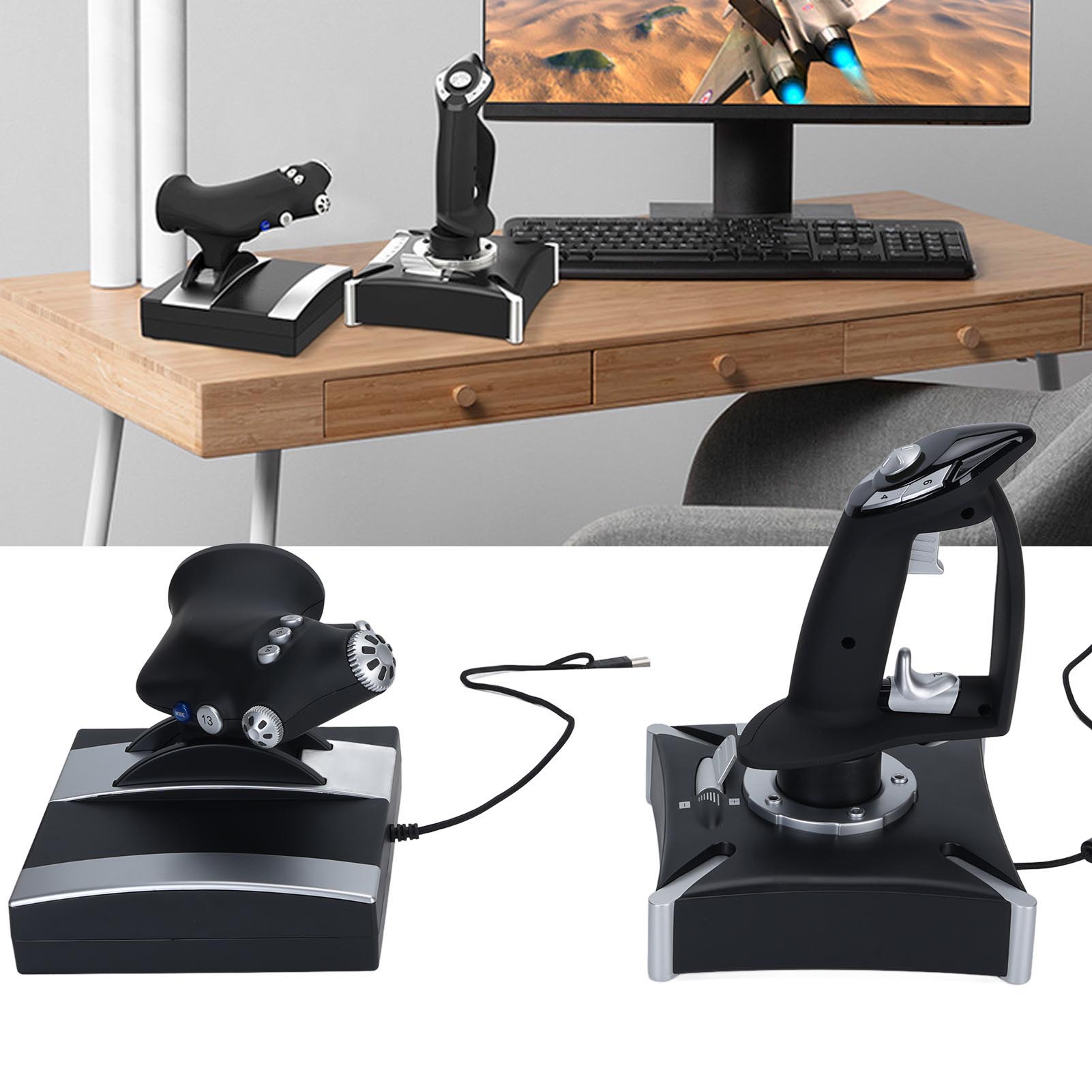 PXN 2119 Pro Joystick Vluchtsi - Flight Joystick Sim recensie en prijs