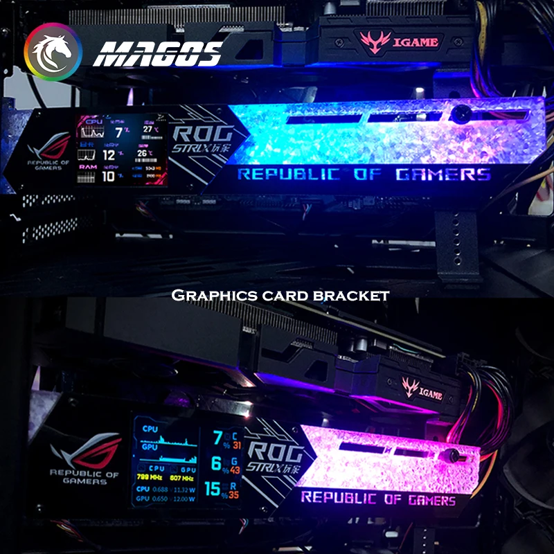 DIY 2,2 inch LCD-scherm GPU-be - Gaming Console Display Cabinet recensie en prijs