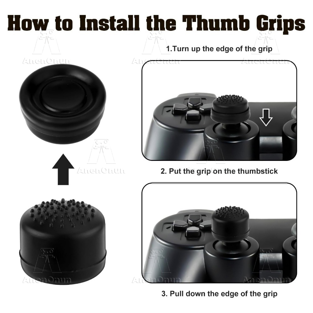 8PCS Thumb Grip Caps Controlle - Gaming Console Tv Stick recensie en prijs