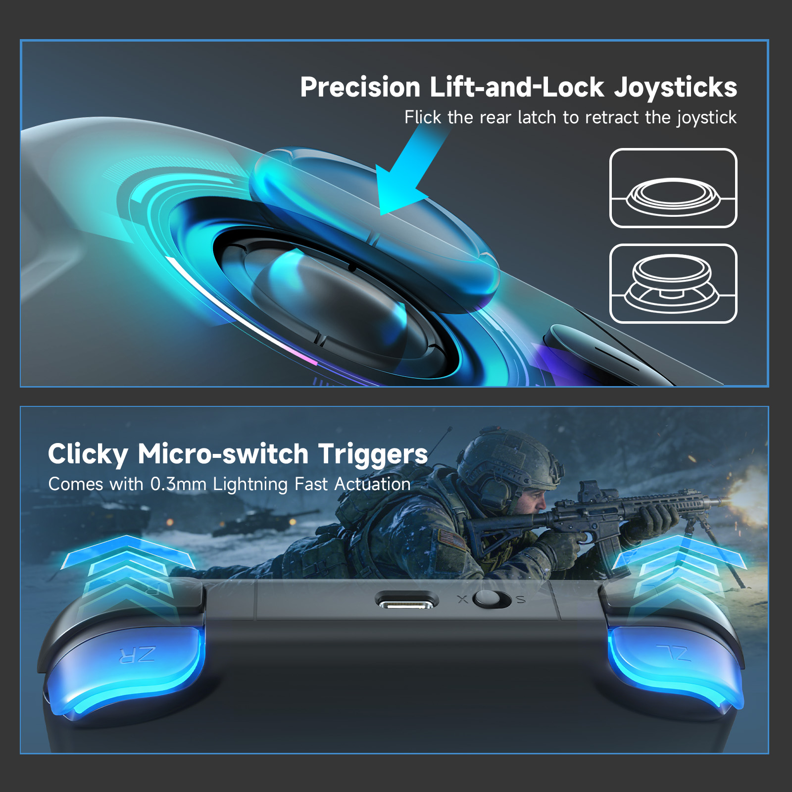 AceGamer Pocket Game Controlle - Gaming Console Bluetooth recensie en prijs