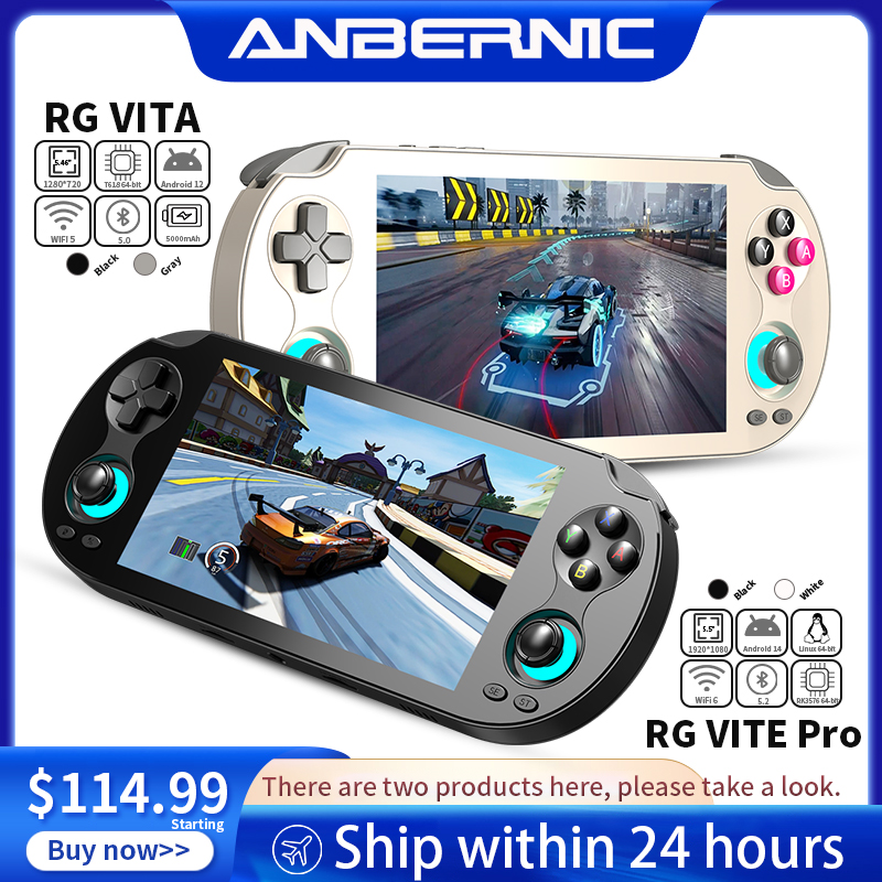 ANBERNIC RG VITA / RG VITA Pro - Gaming Console Bluetooth recensie en prijs