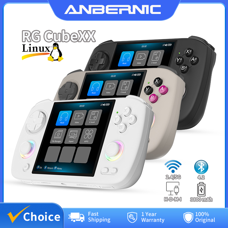 ANBERNIC RG Cubexx Retro Handh - Gaming Console Bluetooth recensie en prijs