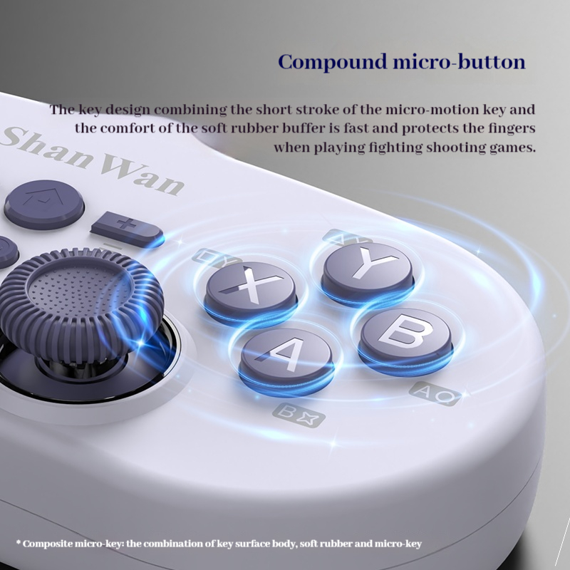 Shanwan Q38 Pocket Game Contro - Gaming Console Bluetooth recensie en prijs