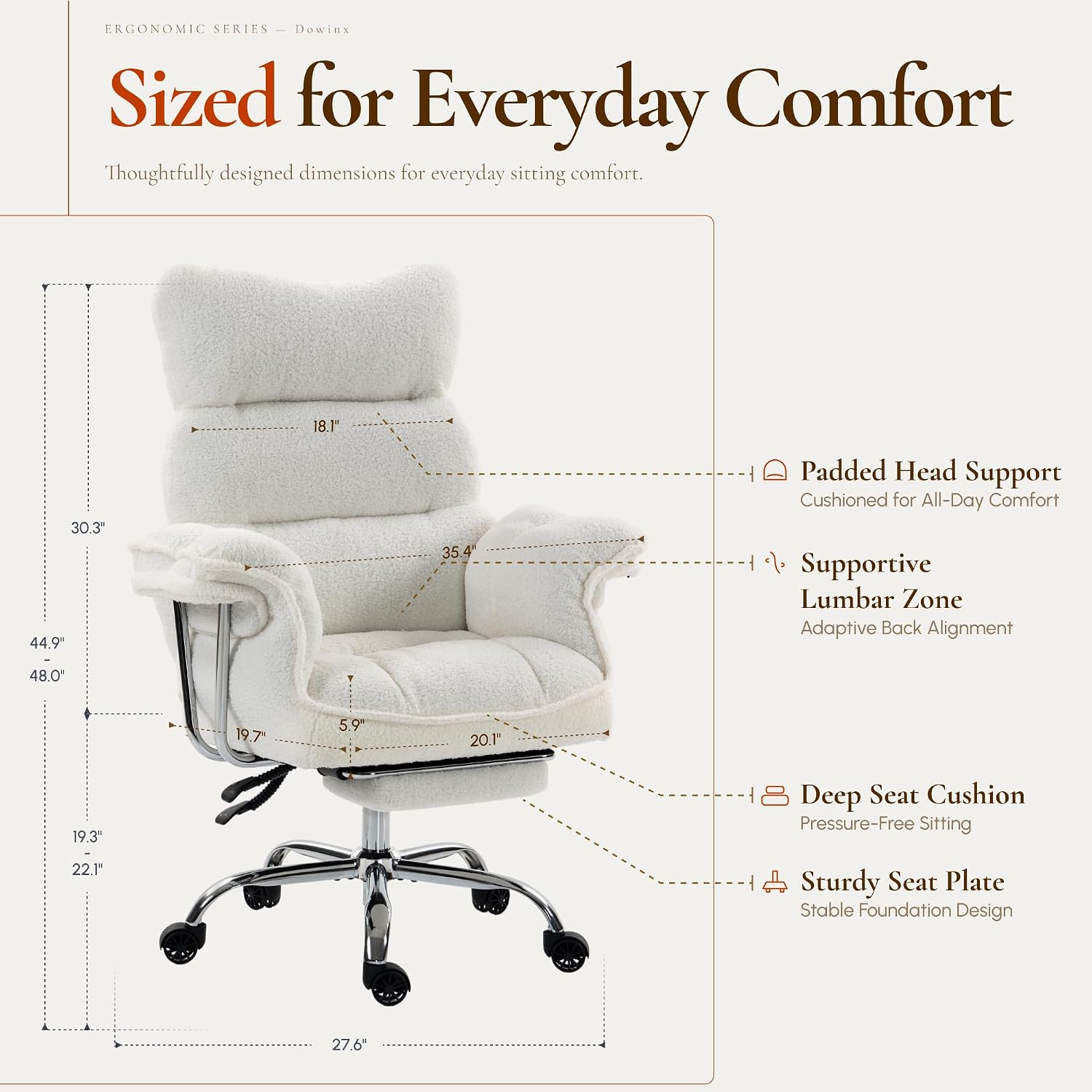 Grote en hoge bureaustoel, erg - Gaming Chair Cushion recensie en prijs