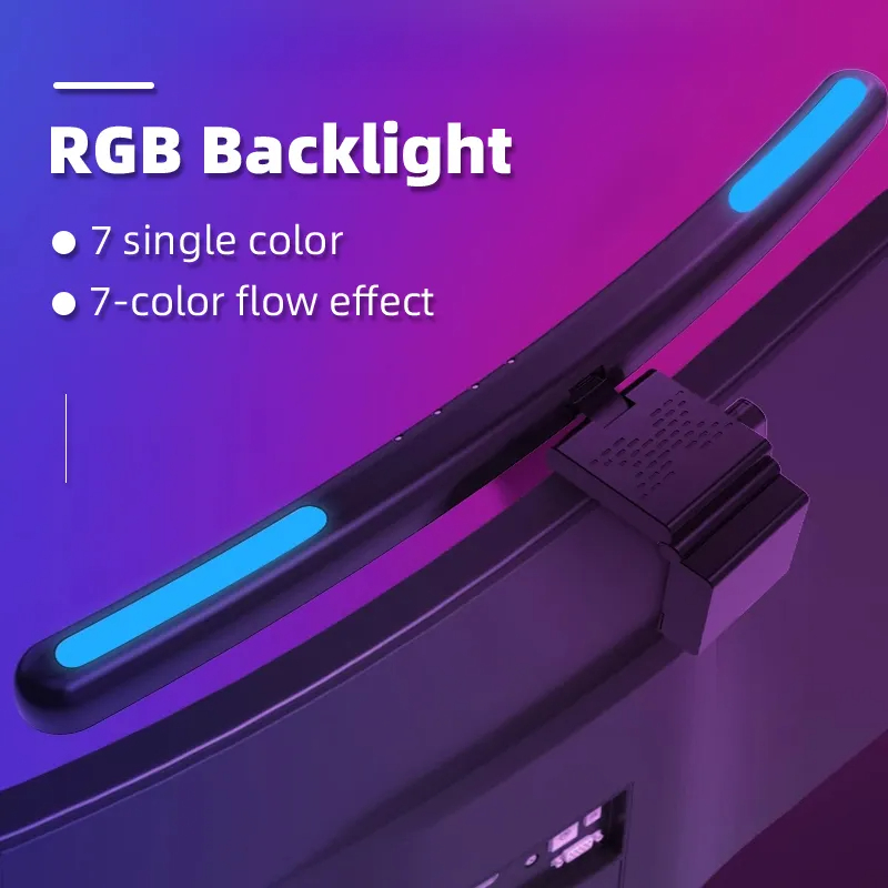 Gebogen Led Monitor Lichtbalk  - Pad Gaming Console recensie en prijs