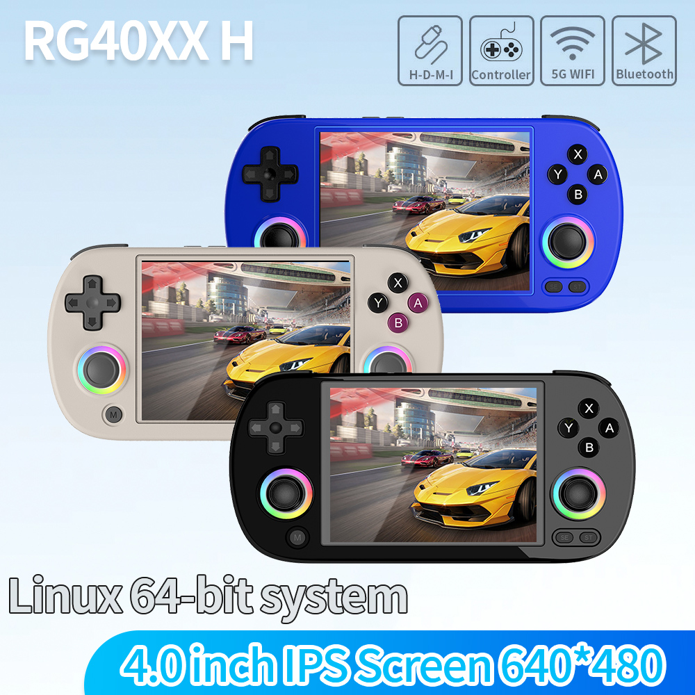 Anbernic RG40XXH 64-bit Linux  - Gaming Console Bluetooth recensie en prijs
